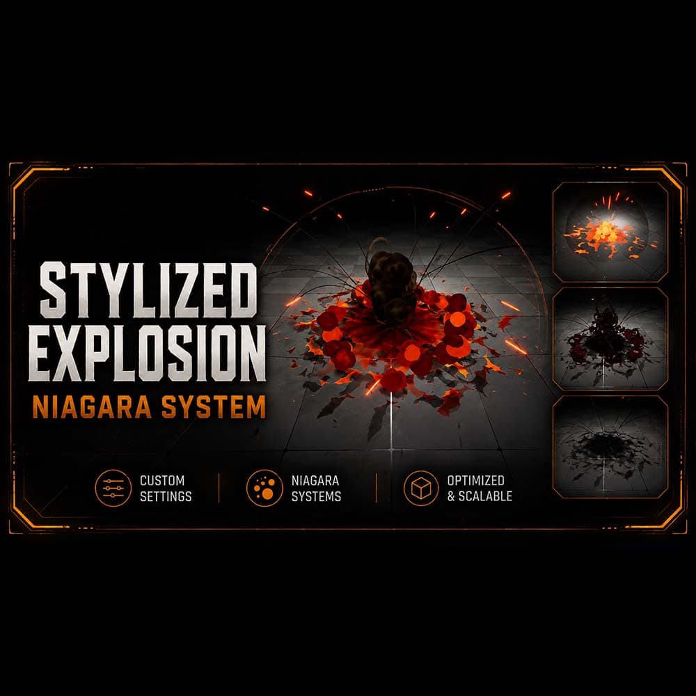 Stylized Explosion
